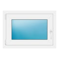Fenster 78x55 cm Weiß