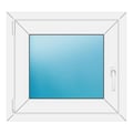 Fenster 68x62 cm Weiß
