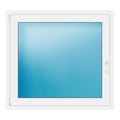 Fenster 115x106 cm Weiß