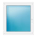 Fenster 109x116 cm Weiß