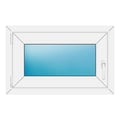 Fenster 76x48 cm Weiß