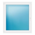 Fenster 124x135 cm Weiß