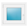 Fenster 60x55 cm Weiß