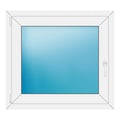 Fenster 90x82 cm Weiß