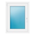 Innenansicht Fenster 68,5x91 cm Weiß
