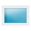 Fenster 124x91 cm Weiß