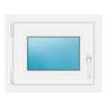 Fenster 56x45 cm Weiß