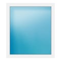 Festverglasung 110x125 cm Weiß