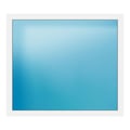 Festverglasung 160x140 cm Weiß
