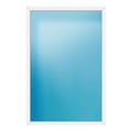 Festverglasung 158x236 cm Weiß