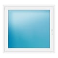 Fenster 129x120 cm Weiß