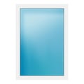 Festverglasung 100x145 cm Weiß