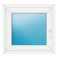 Fenster 76x72 cm Weiß