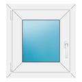 Fenster 56x60 cm Weiß