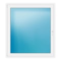 Fenster 133x147 cm Weiß