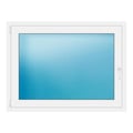 Fenster 126x95 cm Weiß