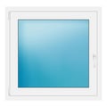 Fenster 97x94 cm Weiß