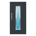 Aluminium Haustür 106x210 cm Anthrazitgrau RAL 7016 Prezo Top 01 