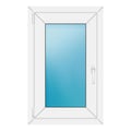 Fenster 56x88 cm Weiß