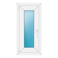 Fenster 42x88 cm Weiß