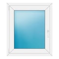 Fenster 79x92 cm Weiß
