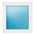 Fenster 99x103 cm Weiß