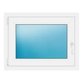 Fenster 82x63 cm Weiß