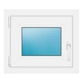 Fenster 54x46 cm Weiß