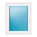 Fenster 83,5x106 cm Weiß
