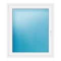 Fenster 108x125 cm Weiß