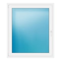 Fenster 118,5x137,5 cm Weiß