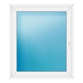 Fenster 112x130 cm Weiß