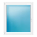 Fenster 129,5x145 cm Weiß
