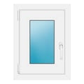 Fenster 45x60 cm Weiß