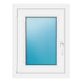 Fenster 55,5x72,5 cm Weiß