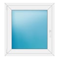 Fenster 90x96 cm Weiß