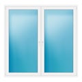 Terrassentür 200x196 cm Weiß
