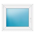 Fenster 89x77 cm Weiß