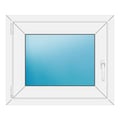 Fenster 72x60 cm Weiß