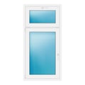 Fenster 80x160 cm Weiß