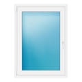 Fenster 90x125 cm Weiß