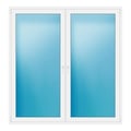 Terrassentür 200x207 cm Weiß