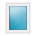 Fenster 76x95 cm Weiß
