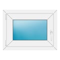 Fenster 70x52 cm Weiß