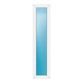 Festverglasung 40x170 cm Weiß