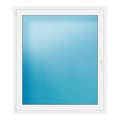 Fenster 128x147 cm Weiß