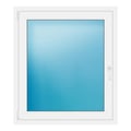 Fenster 100x114 cm Weiß