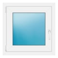 Fenster 68x68 cm Weiß