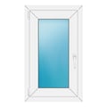 Fenster 54x90 cm Weiß