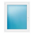 Fenster 106x125 cm Weiß